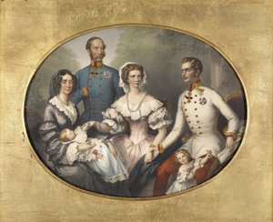 Cesarska Rodzina Austrii, 1856