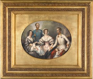 austriacka rodzina cesarska autorstwa Joseph Bayer