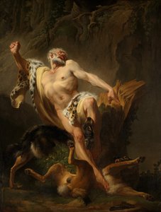 Milo z Croton (olej na płótnie)
