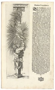 Kolumna ozdobiona Postacią Zwierzęcą, 1604 autorstwa Joseph Boillot