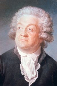 Fragment Portretu Honore Gabriela Riqueti, hrabiego Mirabeau (1749-1791) (pastel)