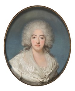 Księżniczka Maria Józefina Sabaudzkie 1753-1810, hrabina Prowansji, 1785.