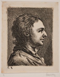 Popiersie młodszego mężczyzny autorstwa Joseph Brecheisen