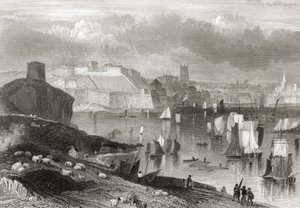Plymouth, Devon, widok z góry Batten (zdjęcie) autorstwa Joseph Brown