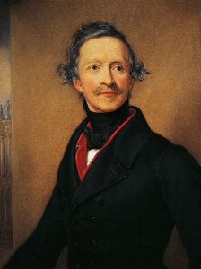 Portret Ludwika I Bawarskiego (Strasburg autorstwa Joseph Carl Stieler