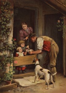 „Nie ma jak w domu” (chromolitho)