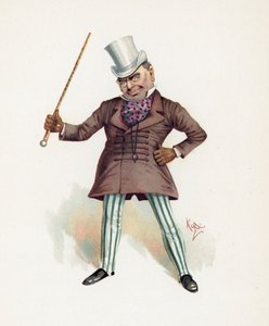 Major Bagstock, ilustracja z 