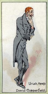 Uriah Heep. z "David Copperfield", Charles Dickens, 1923