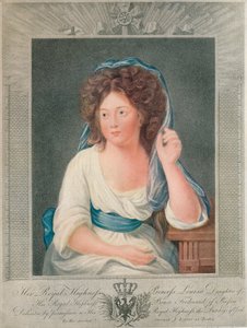 Jej Królewska Wysokość Księżniczka Louisa, córka Jego Królewskiej Wysokości Księcia Ferdynanda Pruskiego, 19 autorstwa Joseph Collyer