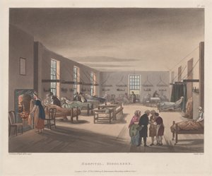 Szpital, Middlesex, 1 kwietnia 1809., 1 kwietnia 1809. autorstwa Joseph Constantine Stadler