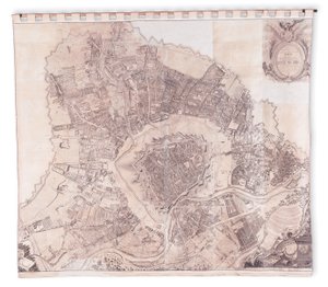 Wiedeńska mapa ścienna, 1776 lub 77 autorstwa Joseph Daniel Huber