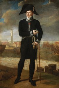 Portret Bernarda-Francois, markiza de Chauvelin (olej na płótnie) autorstwa Joseph Denis Odevaere