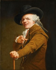 Autoportret artysty w przebraniu prześmiewcy, ok. 1930 r. 1793.