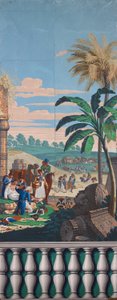 Malownicza tapeta: Bitwa o Heliopolis autorstwa Joseph Dufour