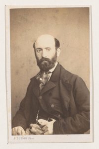 Portret van de Schilder Bodin, półpostać Szkoła antwerpska. Portrety, biografie wizytówki. Kolekcja Dupont (tytuł serii)