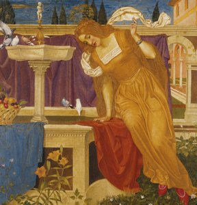 Piękno widząc obraz swojego domu w fontannie autorstwa Joseph Edward Southall