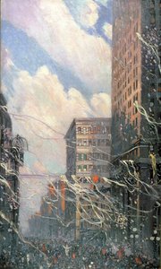 Dzień zawieszenia broni, Toronto autorstwa Joseph Ernest Sampson