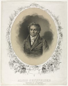 Alois Senefelder autorstwa Joseph F. Knapp