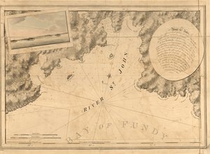 Atlantycki Neptun, autorstwa Joseph F. W. Des Barres