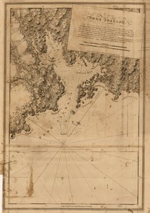 The Atlantic Neptune, opublikowany na użytek Królewskiej Marynarki Wojennej Wielkiej Brytanii,