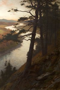 Kręty Dee, 1889 autorstwa Joseph Farquharson