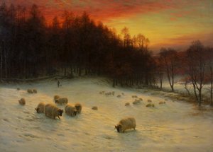 Kiedy Zachód z wieczornym blaskiem, exh.1910 (olej na płótnie)