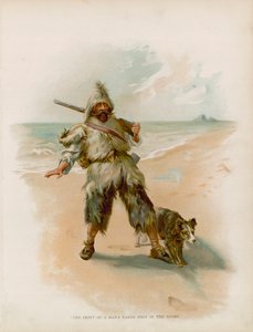 Ilustracja do Robinsona Crusoe