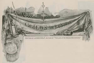 Żydzi londyńscy – Lucien Wolf autorstwa Joseph Finnemore