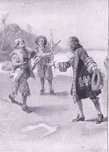 Wyrzucił swoje ramiona poza siebie i podszedł, by mnie objąć (lito) autorstwa Joseph Finnemore
