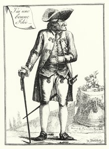 Mam dobry pomysł (grawerunek) autorstwa Joseph Franz von (after) Goez