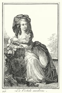 Nowoczesna westalka (rycina) autorstwa Joseph Franz von (after) Goez