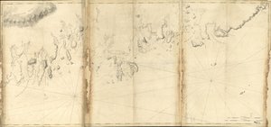 (Wybrzeże Maine od Moose Cove do zatoki Gouldsboro. LOC 77692978 autorstwa Joseph Frederick Barres