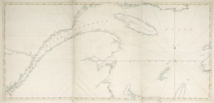 Mapa Zatoki i Rzeki Świętego Wawrzyńca, ok. 1778 r. (druk)