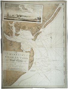 Port Charlestown [Charleston] w Południowej Karolinie, 1780