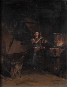 La forge (do mojego przyjaciela Peyre, czułe wspomnienie) autorstwa Joseph Garibaldi