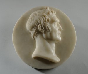 Medalion Portret Benjamina Gott
