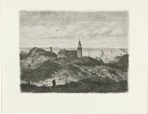 Widok na Scheveningen autorstwa Joseph Hartogensis