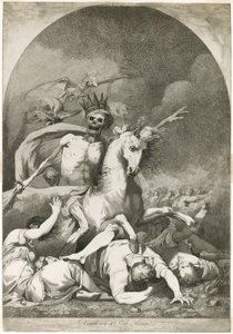 Śmierć na bladym koniu autorstwa Joseph Haynes