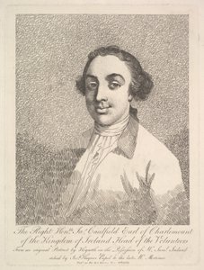 The Right Honorable James Caulfield, Earl of Charlemont z Królestwa Irlandii..., 19 marca 1782. autorstwa Joseph Haynes