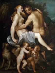 Adonis i Wenus Malarstwo Josepha Heintza zwanego Starszym
