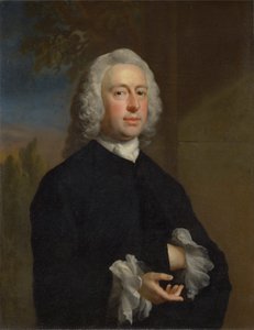 Nieznany mężczyzna w czerni autorstwa Joseph Highmore
