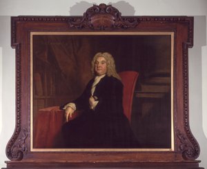 Portret Thomasa Emersona (zm. 1745), zarządcy Foundling Hospital, 1731 autorstwa Joseph Highmore