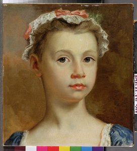 Szkic młodej dziewczyny, ok. 1730-40 autorstwa Joseph Highmore