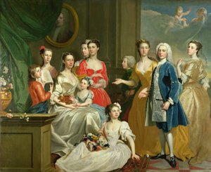 Rodzina Eldreda Lancelota-Lee, 1736