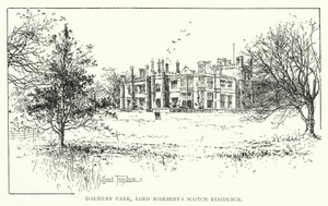 Dalmeny Park, szkocka rezydencja lorda Rosebery