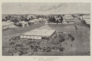 The Market, Bloemfontein autorstwa Joseph Holland Tringham