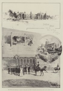 Książę i księżna Walii na wystawie rolniczej Bath i Zachodniej Anglii w St Albans, 29 maja autorstwa Joseph Holland Tringham