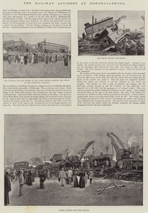 Wypadek kolejowy w Northallerton autorstwa Joseph Holland Tringham