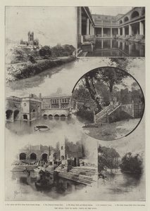 Królewska wizyta w Bath, widoki na miasto