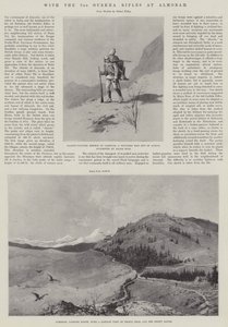 Z 3. karabinami Gurkha w Almorah autorstwa Joseph Holland Tringham